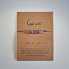 Healing Zodiac Gemstone Bracelet + Bonuses